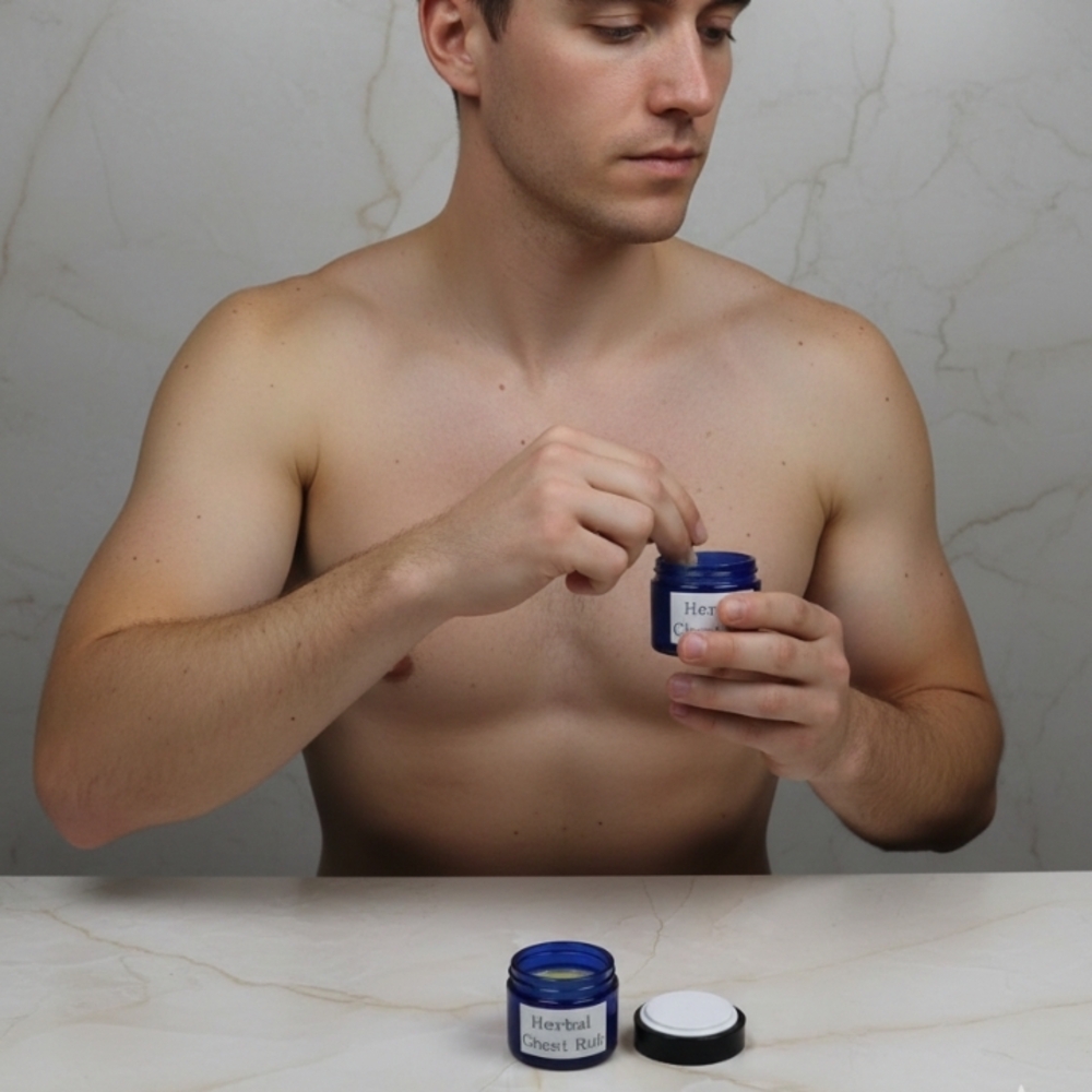 Chest Rub - Lung Support- Chest Congestion - Mucus Relief - Cold - Flu